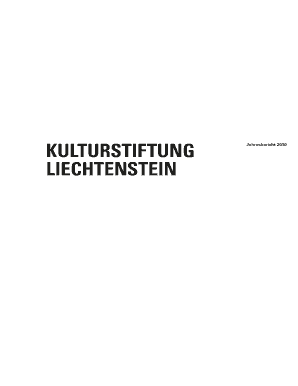 Fillable Online Kulturstiftung Kulturstiftung Liechtenstein Kulturstiftung Fax Email Print Pdffiller