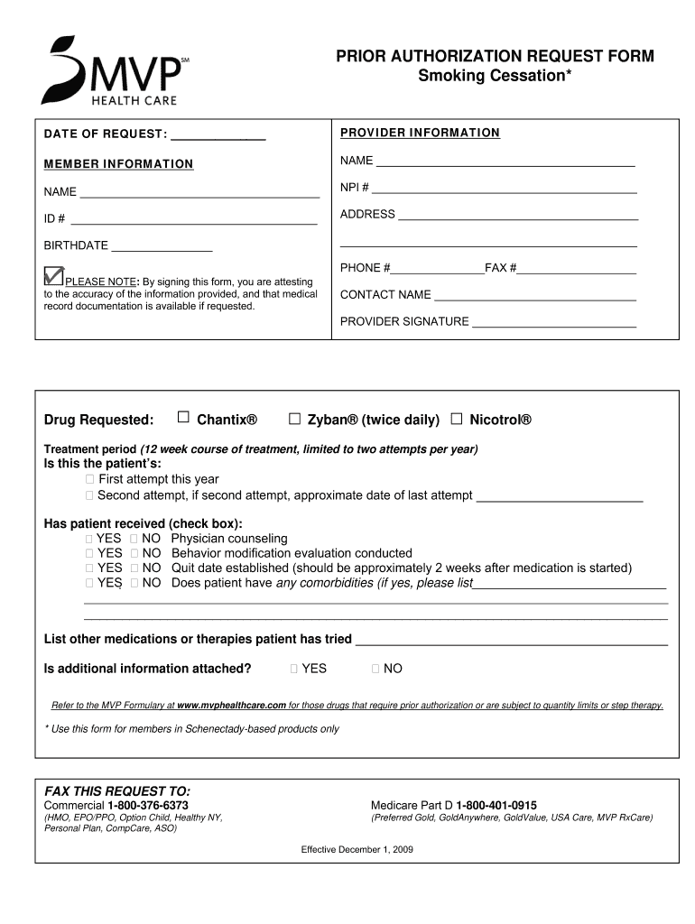 Fillable Online Smoking Cessation* Fax Email Print pdfFiller