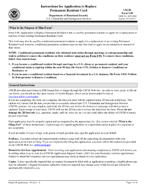 18 Printable i-90 form online Templates - Fillable Samples in PDF, Word