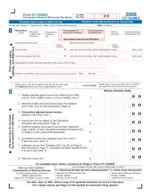 19 Printable 1040ez Form 2012 Templates - Fillable Samples in PDF, Word