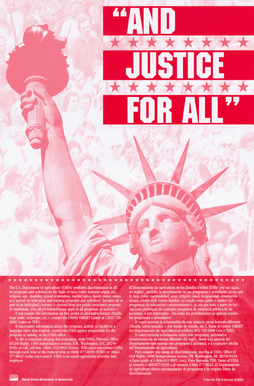 And Justice For All Poster / USDA Form AD-475A - Fsis Usda - Fill and