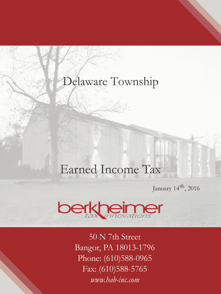 Fillable Online Earned Tax Fax Email Print pdfFiller