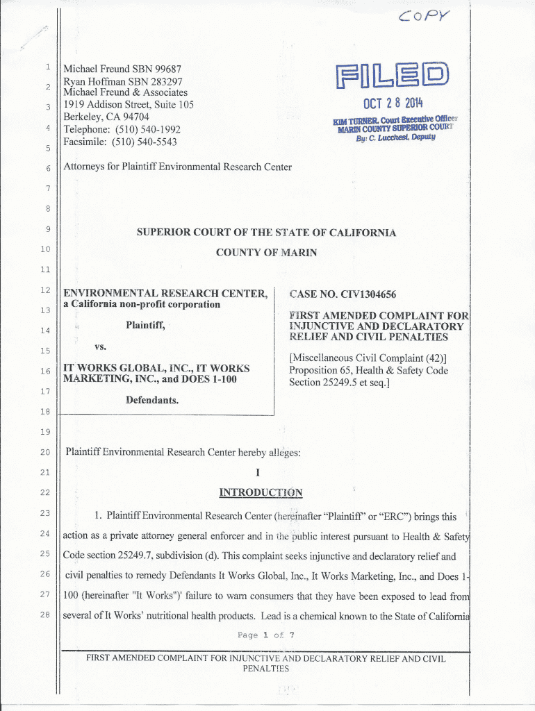 Fillable Online oag ca to cause cancer, birth defects and other