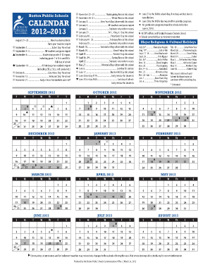 Printable Academic Calendar - Fill and Sign Printable Template Online