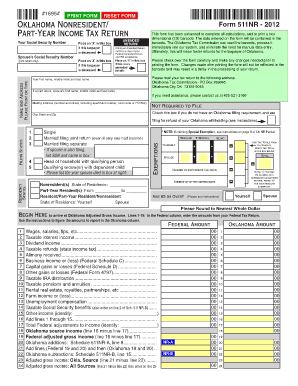 Tax Form 511nr 1pdf Fillable - Fill Online, Printable, Fillable, Blank