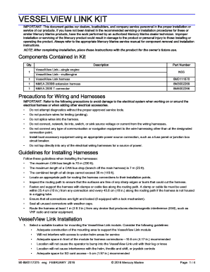 Fillable Online VesselView Link Kit Fax Email Print - pdfFiller
