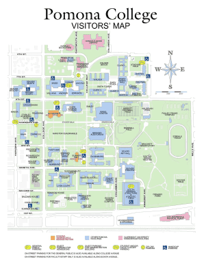 Pomona College Campus Map Map Of Pomona College - Fill Online, Printable, Fillable, Blank | Pdffiller