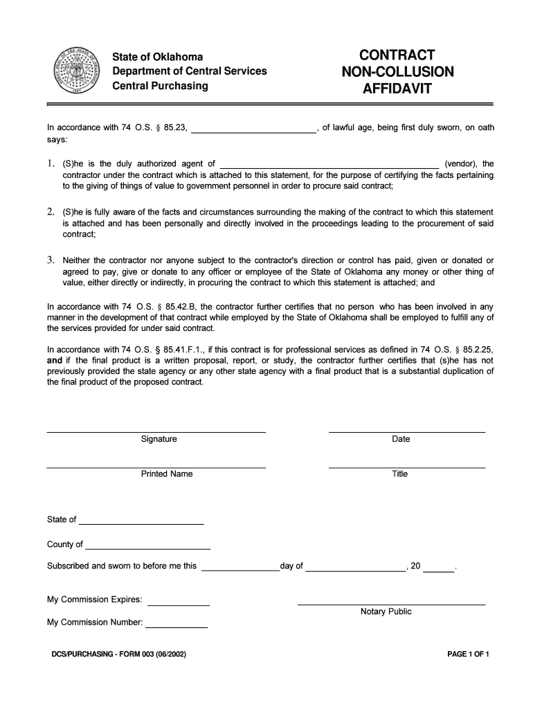 Fillable Online ok OKLAHOMA STATE TREASURER Fax Email Print pdfFiller