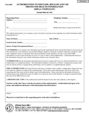 18 Printable Basic Hipaa Release Form Templates - Fillable Samples in