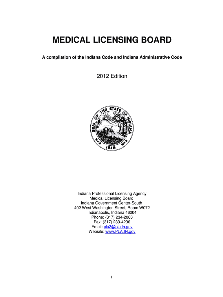 Fillable Online MEDICAL LICENSING BOARD Fax Email Print pdfFiller