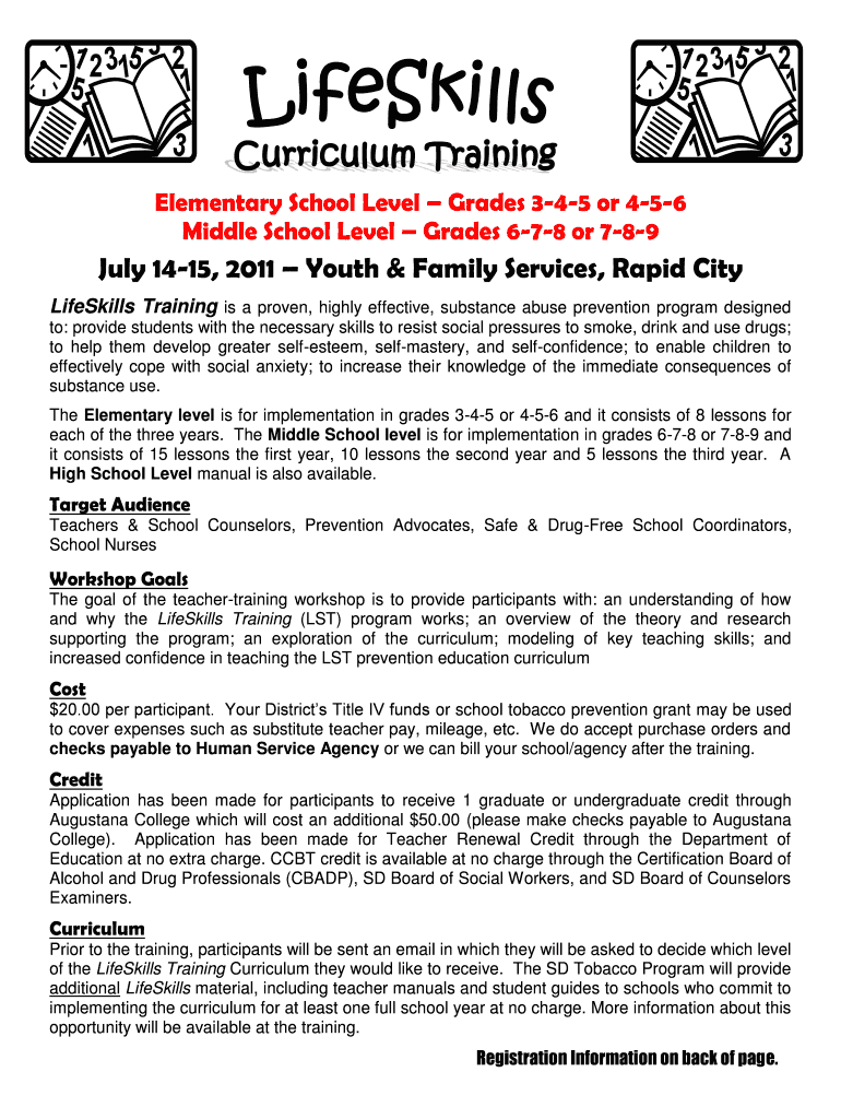 Fillable Online doe sd Printable version Education Online South Dakota Department of