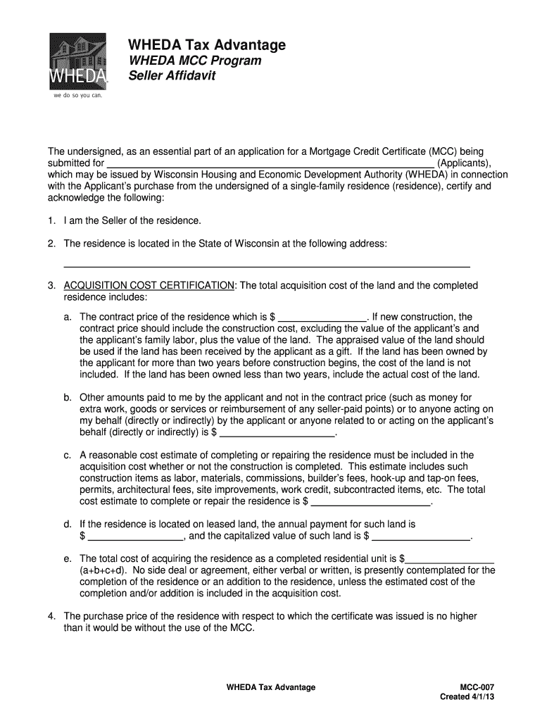 Fillable Online ALABAMA HOUSING FINANCE AUTHORITY MORTGAGE CREDIT