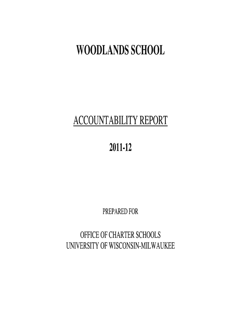 Fillable Online www4 uwm WOODLANDS SCHOOL www4 uwm Fax Email Print pdfFiller