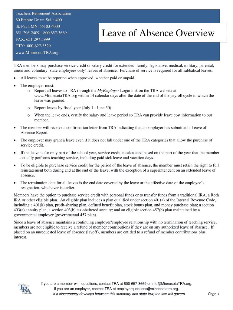 Fillable Online Teachers Retirement Association Fax Email Print pdfFiller