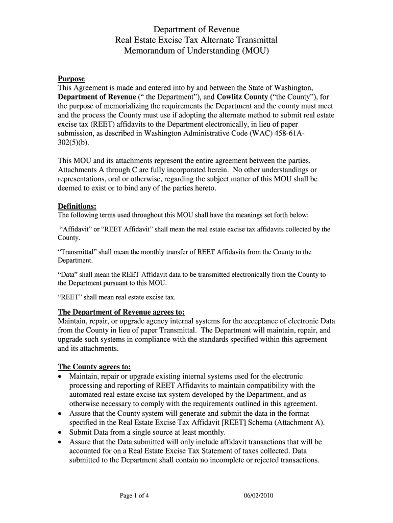 excise tax affidavit cowlitz county Fill Online, Printable, Fillable