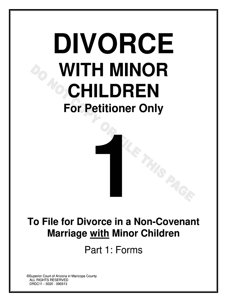 Maricopa county divorce forms Fill out & sign online DocHub