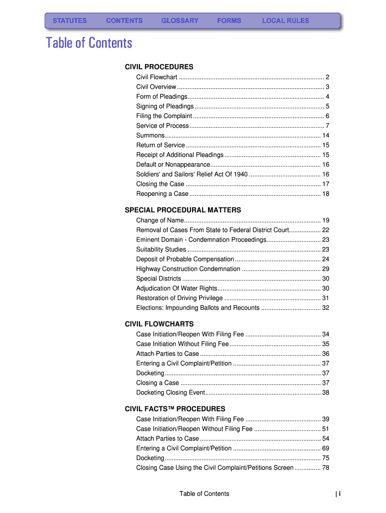 Fillable Online Civil Procedures PDF New Mexico State Judiciary Fax