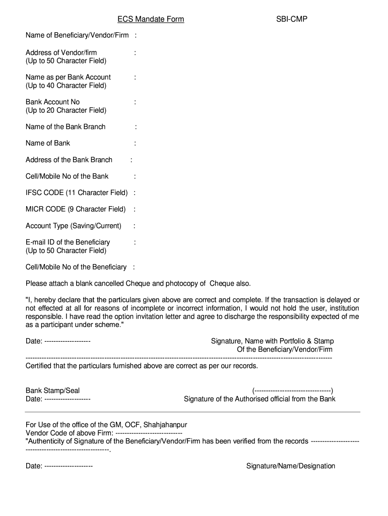 Ecs Form 2020 Fill and Sign Printable Template Online US Legal Forms