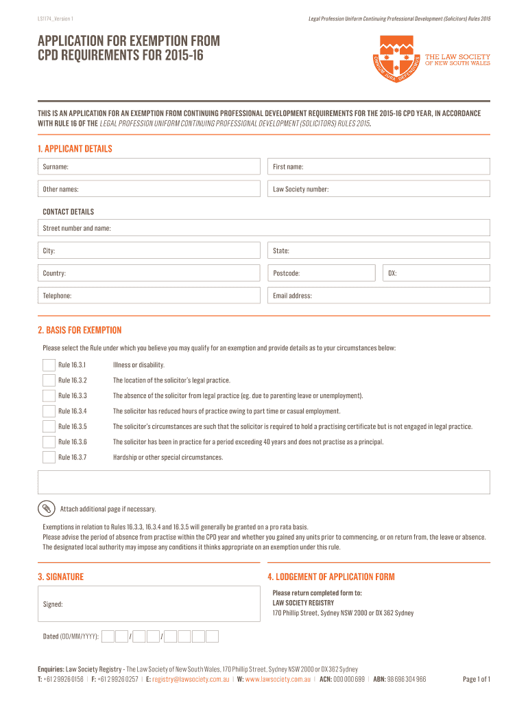 Fillable Online lawsociety com Legal Profession Uniform Continuing