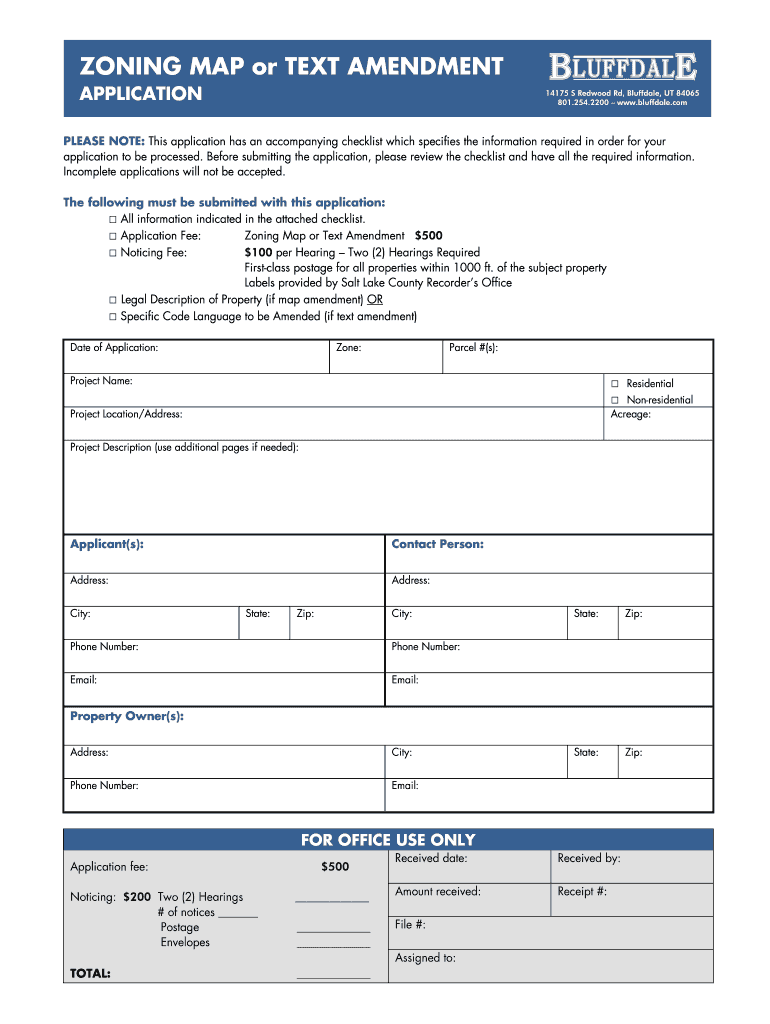 Bluffdale Zoning Map Fill Online, Printable, Fillable, Blank pdfFiller