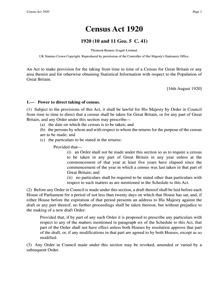 Fillable Online UK Statutes Crown Copyright Fax Email Print pdfFiller