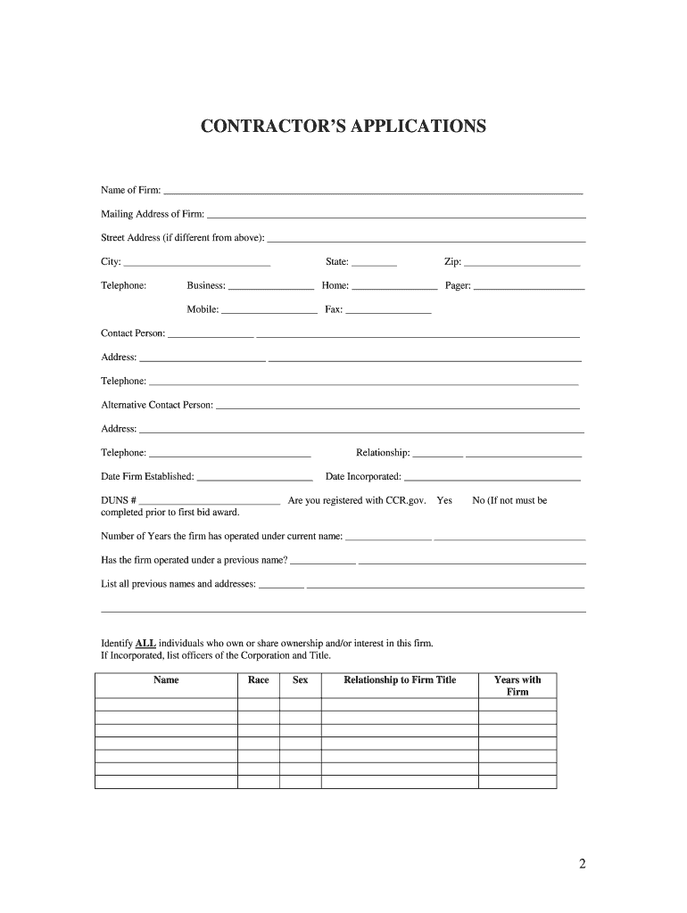 Fillable Online rockymountnc Application Form City of Rocky Mount Fax