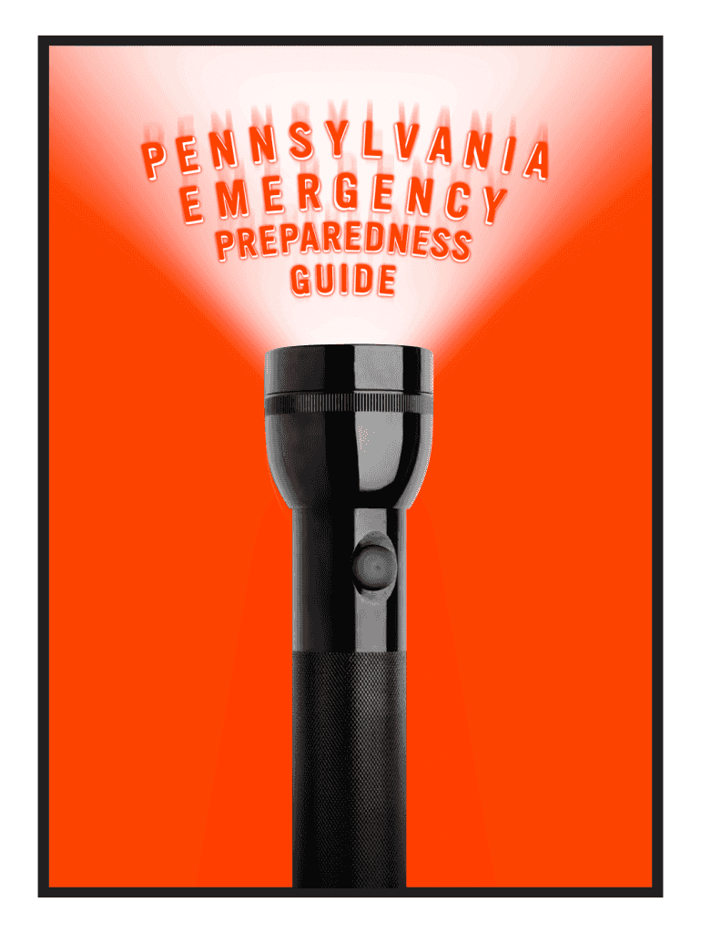 Fillable Online PA Emergency Guide Pennsylvania Department of Health