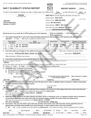 Sar 7 - Fill and Sign Printable Template Online