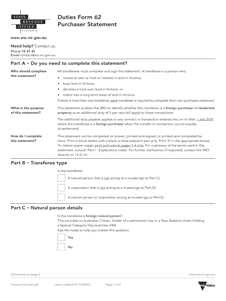 Duties form Fill out & sign online DocHub