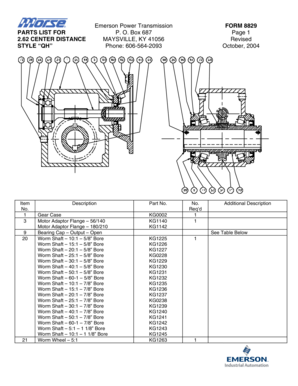 Fillable Online PARTS LIST FOR 2 Fax Email Print - pdfFiller