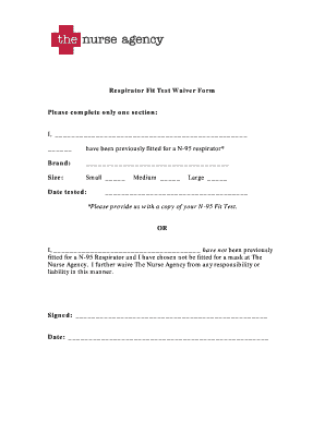 Osha Respirator Fit Test Form - Fill Online, Printable, Fillable, Blank