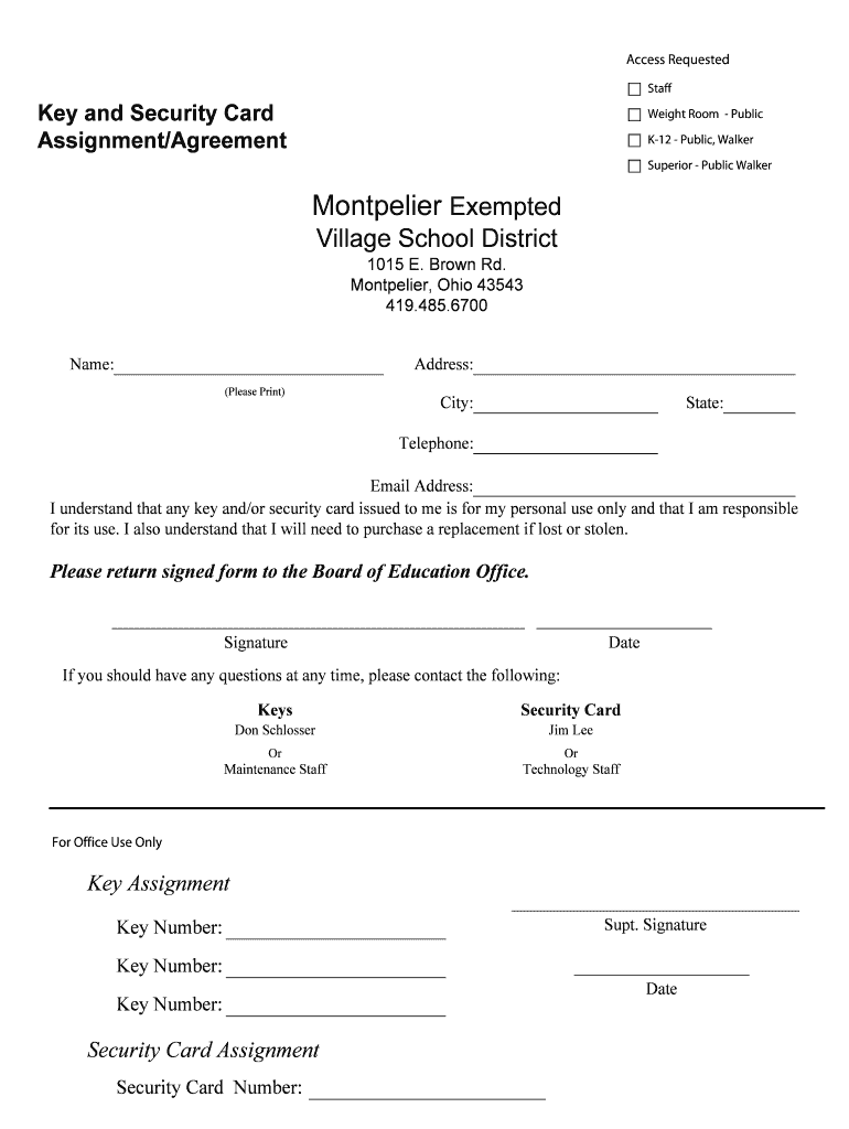 Fillable Online montpelier k12 oh Superior Public Walker Montpelier