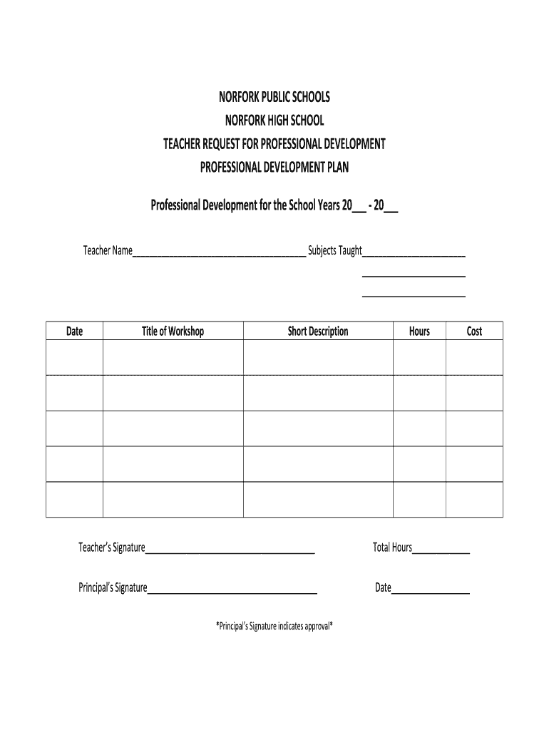 Fillable Online panthers k12 ar NORFORK PUBLIC SCHOOLS NORFORK HIGH