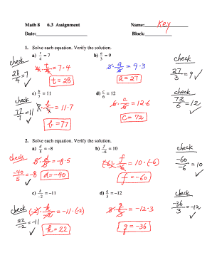 Math 6 Notes 6 3 Answer Key - Fill Online, Printable, Fillable, Blank