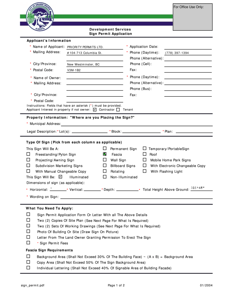 Grand prairie permits Fill out & sign online DocHub