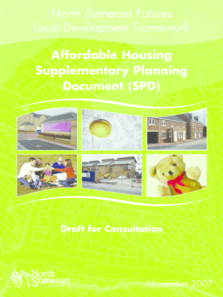 Fillable Online consultldf nsomerset gov Affordable Housing