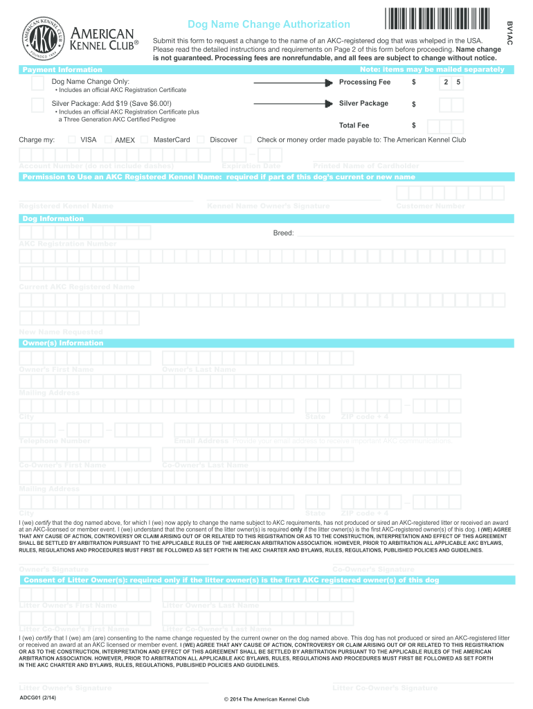 2014-2025 Form AKC ADCG01 Fill Online, Printable, Fillable, Blank