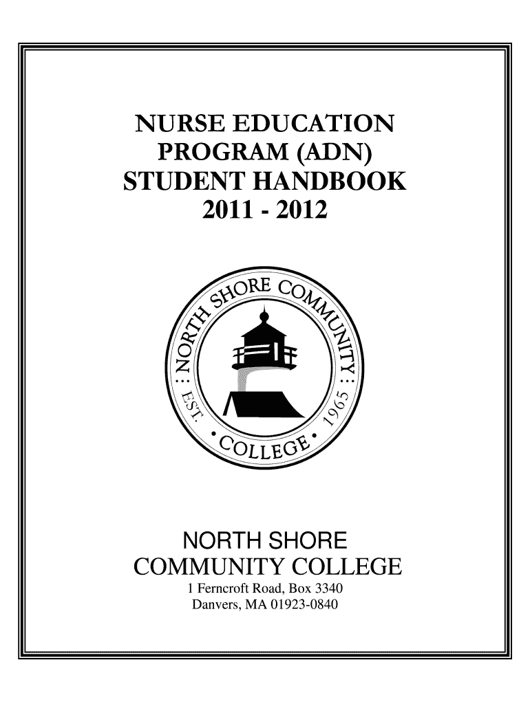 Fillable Online northshore PROGRAM (ADN) northshore Fax Email Print