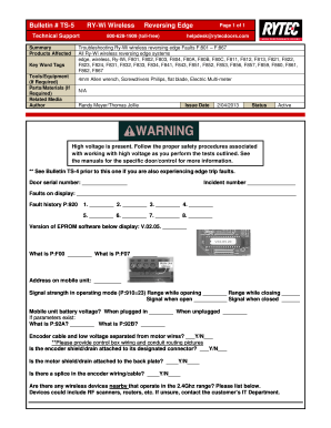 Rytec Bulletin 154 - Fill Online, Printable, Fillable, Blank | pdfFiller