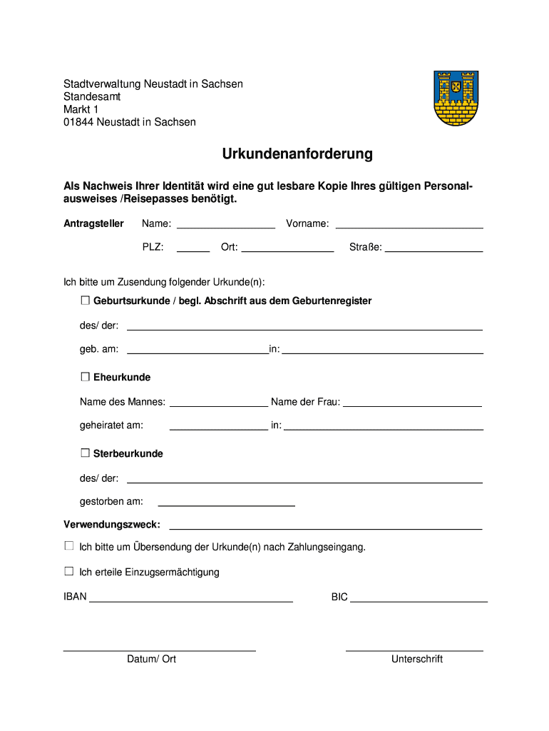 Ausfüllbar Online neustadtsachsen Stadtverwaltung bNeustadtb in