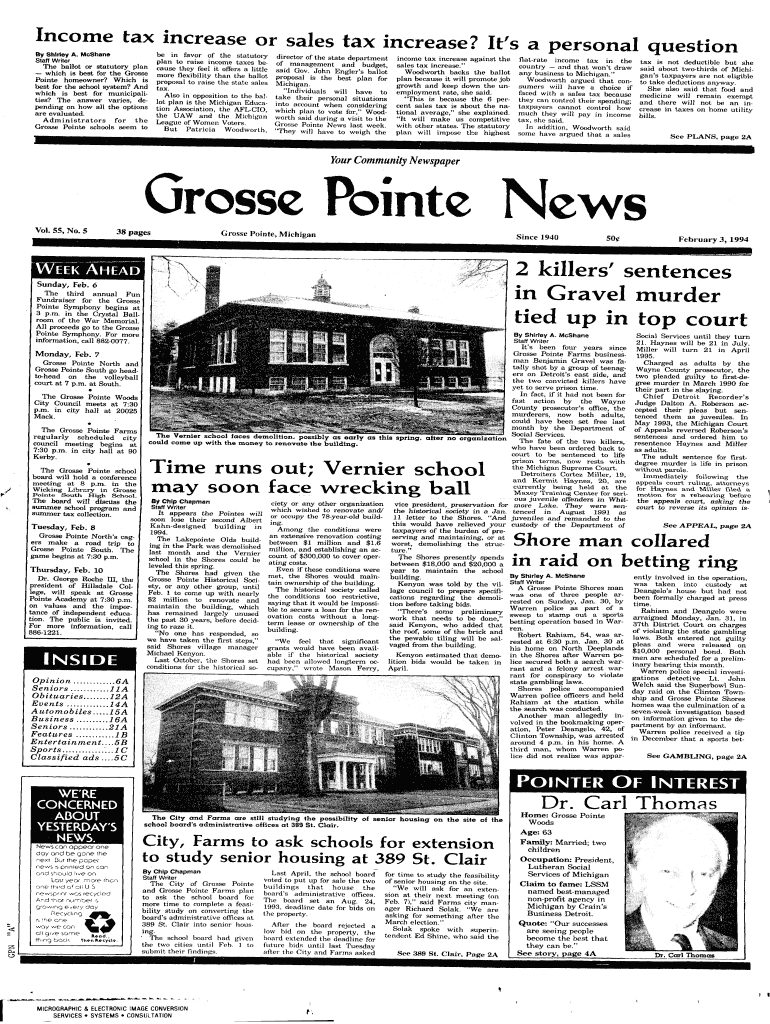 Fillable Online digitize gp lib mi Property Taxes and AssessmentsCity