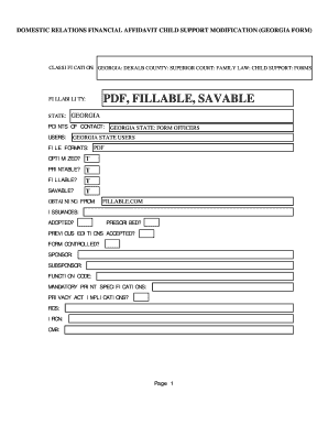 Child Support Papers - Fill Online, Printable, Fillable, Blank | Pdffiller