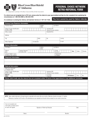 Empire Blue Cross Blue Shield Referral Form - Fill Online, Printable