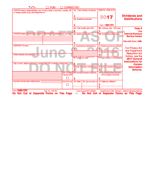 1099 form 2017 Templates - Fillable & Printable Samples for PDF, Word
