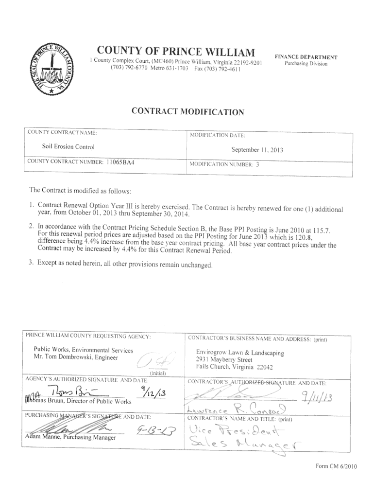 Fillable Online eservice pwcgov IFB Contract Awardv2.0 eServices of