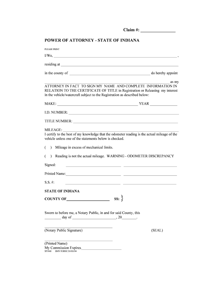 Fillable Online Web POA Form.doc. Request for Taxpayer Identification Number and Certification
