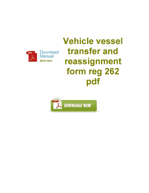 Reg 262 Pdf Download 2020-2024 - Fill and Sign Printable Template Online