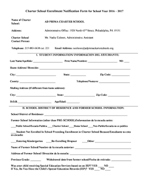 Adprimacharterschools - Fill and Sign Printable Template Online