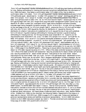 Form 147c Sample - Fill and Sign Printable Template Online