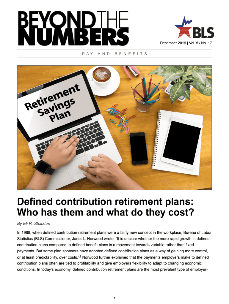Fillable Online Defined contribution retirement plans Fax Email Print